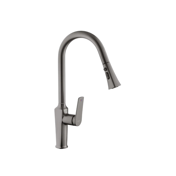 Комплект кухонної мийки Kroner Schwarze - 6350HM PVD Makon S4686 фото