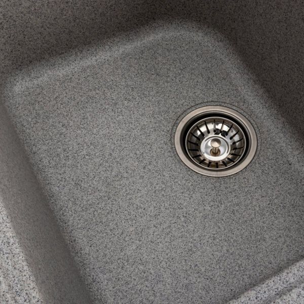 Гранитная мойка для кухни Platinum 7950 Equatoria серый 36402 фото