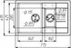 Гранитная мойка для кухни VALESO 7850W TOSKANA матовая Микс 49247 фото 2