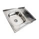 Кухонна мийка з нержавіючої сталі Platinum 8060 L ПОЛІРОВКА (0,7/160 мм) 11598 фото 2