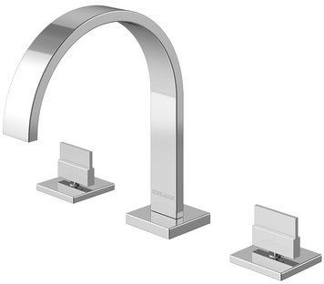 Смеситель для раковины (умывальника) KOHLMAN AXIS CHROME QB202N фото
