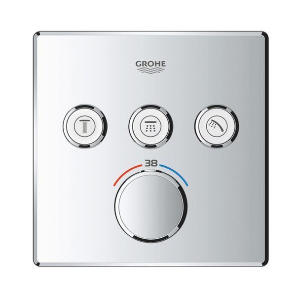 Душова система прихованого монтажу термостатична Grohe QuickFix SmartControl UA202802C3 CV033609 фото