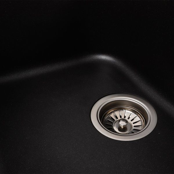 Гранитная мойка для кухни Platinum 7950 Equatoria матовый Морион 42166 фото