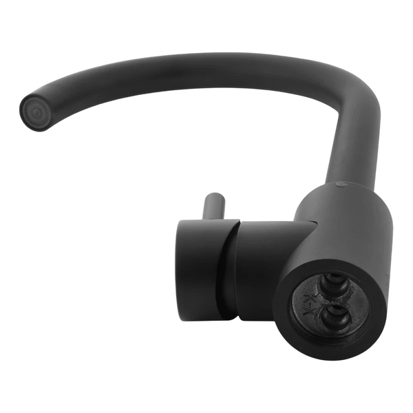 Комплект кухонної мийки Kraft HM 50х50 NANO BLACK (DECOR) PVD (3.0/1.0 мм) S4955 фото