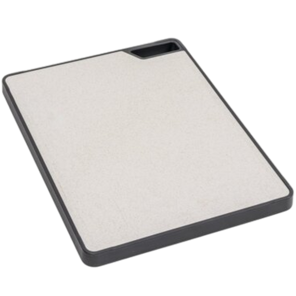 Комплект кухонної мийки Kraft HM 50х50 NANO BLACK (DECOR) PVD (3.0/1.0 мм) S4955 фото