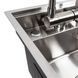 Кухонна мийка CM 40*50 прихована нержавійка Platinum Handmade 44555 фото 4