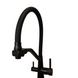 Комплект кухонної мийки Kraft HS 540Х480 NANO BLACK PVD (3.0/1.0 мм) S4837 фото 12