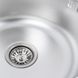 Кухонна мийка з нержавіючої сталі Platinum ДЕКОР 490 (0,8/180 мм) 11599 фото 6