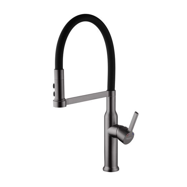Смеситель для кухни Kroner KRP Ersel - GRP03112BLK CV035579 фото