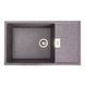 Гранитная мойка для кухни Platinum 8650 DIAMOND матовая (микс) 39821 фото 1