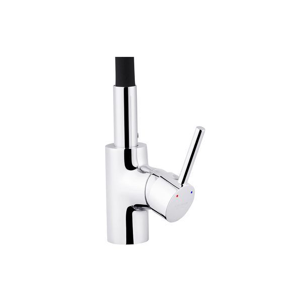 Комплект кухонна мийка Kroner Geb&uuml;rstet-6050HM + змішувач K&uuml;che-C031BLK + дозатор Spender-016 CVS29843 фото