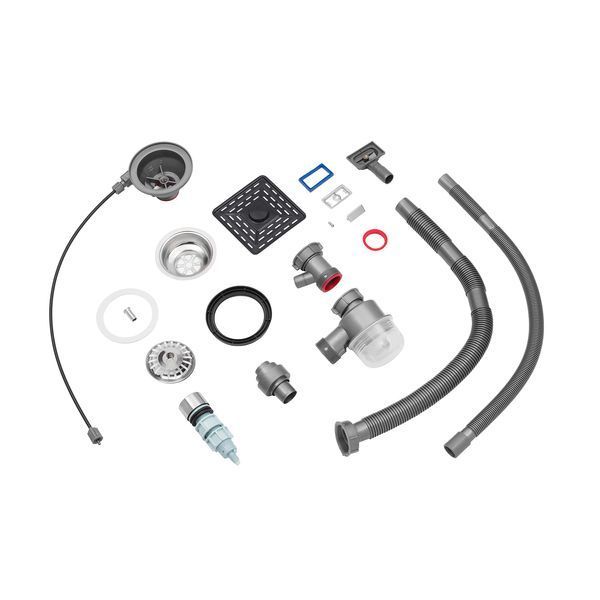 Кухонна мийка Kroner KRP Schwarze - SET7545HM PVD (3.0/0.8 мм) CV033382 фото