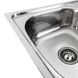 Кухонна мийка Platinum з нержавіючої сталі прямокутна ПОЛІРОВКА 7848 (0,8/180 мм) 11601 фото 4