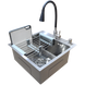Комплект кухонной мойка Kraft KRF 5050 decor (3.0/1.0 мм) S4958 фото 1