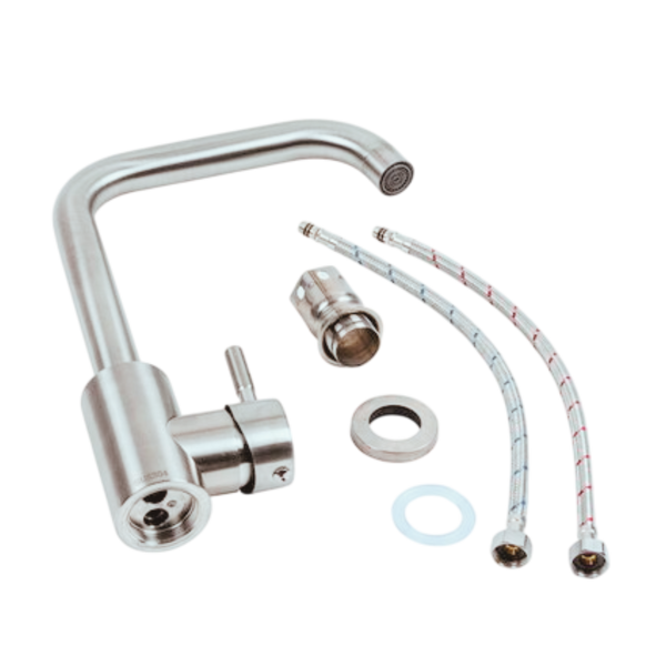 Комплект кухонної мийки Valeso Handmade CM 78х50 R (3.0/0.8) S4740 фото