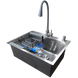 Комплект кухонної мийки Kraft KRF 5448 DECOR (3.0/1.0 мм) S3675 фото 2