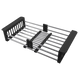 Комплект кухонной мойки Kraft&nbsp;HM&nbsp;NANO BLACK - 7848ALB&nbsp;PVD&nbsp;(3.0/1.0 мм) S4855 фото 17