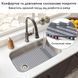 Силиконовый коврик в мойку термостойкий Nett SG-6433 309 фото 1