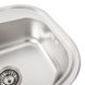Кухонна мийка з нержавіючої сталі Platinum ДЕКОР 4947 (0,8/180 мм) 11646 фото 4