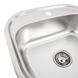 Кухонна мийка з нержавіючої сталі Platinum ДЕКОР 4947 (0,8/180 мм) 11646 фото 5