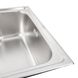 Кухонна мийка з нержавіючої сталі Platinum САТИН 6043 (0,8/180 мм) 11446 фото 3