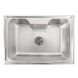 Кухонна мийка з нержавіючої сталі Platinum САТИН 6043 (0,8/180 мм) 11446 фото 1