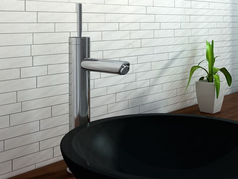 Змішувач для раковини (умивальника) KOHLMAN MAXIMA CHROME високий QB170M фото