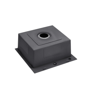 Кухонна мийка Kraft HM 50х50 NANO BLACK PVD (3.0/1.0 мм) S4791 фото