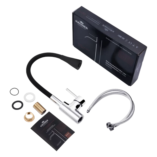 Комплект кухонної мийки KRP Geb&uuml;rstet-6350LHM S4641 фото