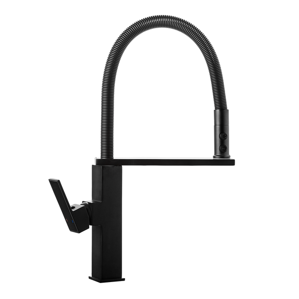 Комплект кухонної мийки Kraft NANO BLACK PVD HS60*45 (3.0/1.0 мм) декор S4941 фото