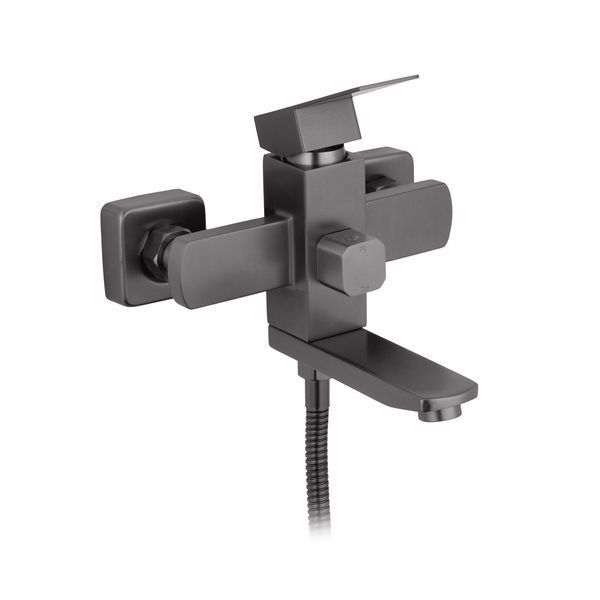 Змішувач для ванни Kroner KRP Edelstahl Kubus - PVD060 CV035907 фото