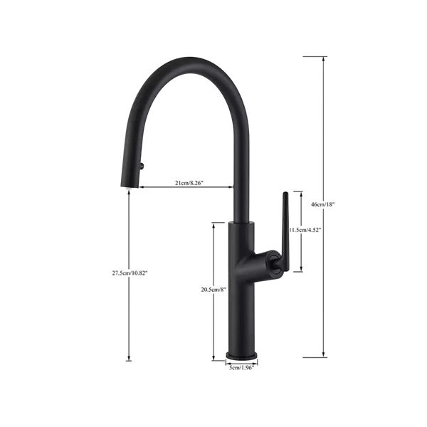 Комплект кухонной мойки KRAFT Handmade PVD чорна HS 5050 (3.0/1.0 мм) S4941 фото