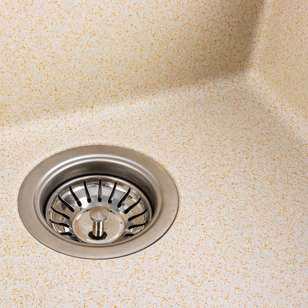 Гранітна мийка для кухні Platinum 4040 RUBA матовий пісок 41644 фото