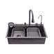 Кухонная мойка Kroner KRP Schwarze - SET7545NG PVD (3.0/0.8 мм) CV033806 фото 5