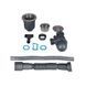 Комплект кухонної мийки Lidz Handmade H6050B Brushed Black PVD 3,0/1,0 мм S4741 фото 20
