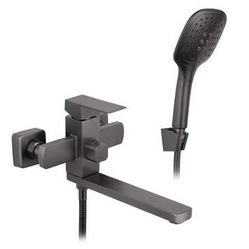 Змішувач для ванни Kroner KRP Edelstahl Kubus - PVD070 CV035908 фото