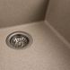 Гранітна мийка для кухні Platinum 4040 RUBA матова сафарі 41645 фото 5