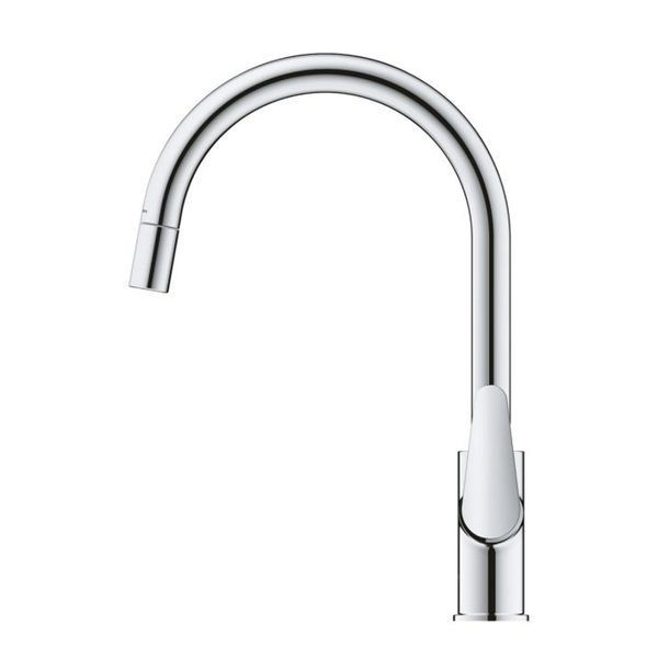Змішувач для кухні з висувним виливом Grohe StartCurve 30562000 CV036271 фото