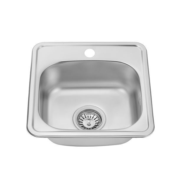 Кухонная мойка Kroner KRP Satin - 3838 (0.6 мм) CV022756 фото