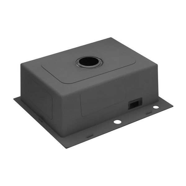 Комплект кухонная мойка Kroner Schwarze-6050HM PVD + смеситель Ersel - GRP03393BLK + дозатор Spender-026 CVS30071 фото