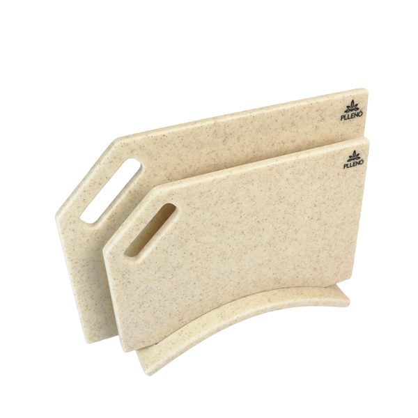 Набір кухонних дошок зі штучного каменю Pllen&oacute; beige S4693 фото