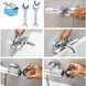 Набор смесителей Grohe Quickfix термостат для душа с душевым гарнитуром Precision Flow THM и смеситель для раковины StartEdge S-Size UA202503TE CV030628 фото 17