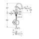 Змішувач для кухні з висувним виливом Grohe StartCurve 30562000 CV036271 фото 2