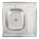 Кухонна мийка з нержавіючої сталі Platinum САТИН 6060 L (0,5/160 мм) 11609 фото 1