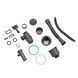 Комплект кухонная мойка Kroner Schwarze-6050HM PVD + смеситель Ersel - GRP03393BLK + дозатор Spender-026 CVS30071 фото 11