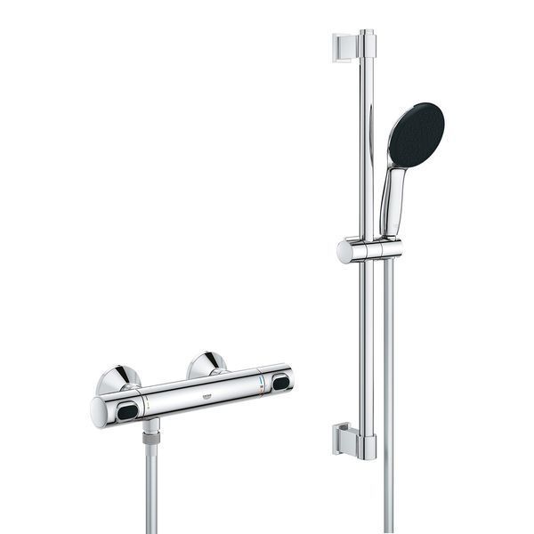 Комплект смесителей для душа с термостатом Grohe QuickFix UA202503TS CV030629 фото