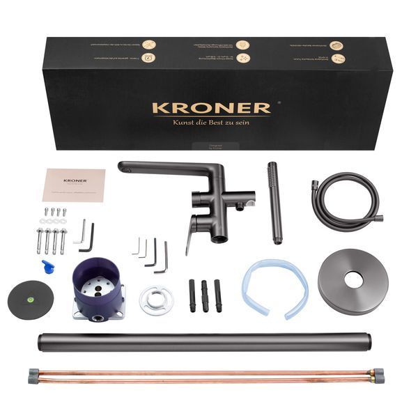 Змішувач для ванни Kroner Element 211339-5301 CV035961 фото