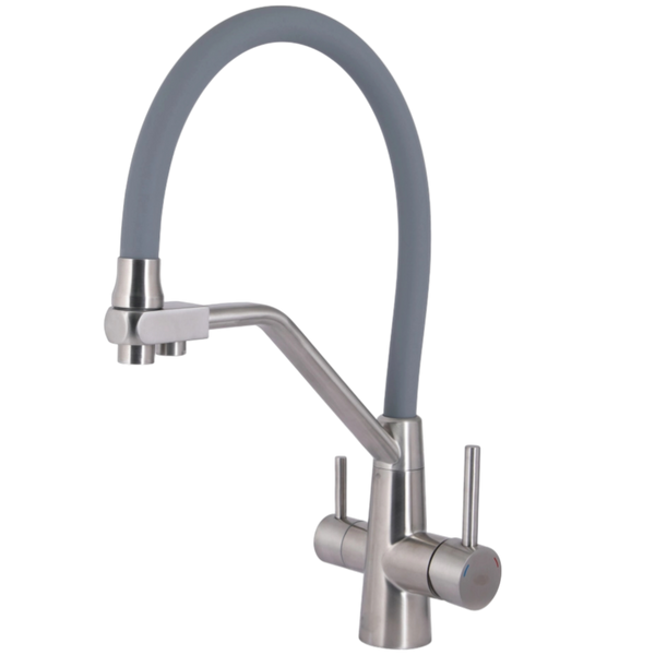 Комплект кухонной мойка Kraft KRF 5050 decor (3.0/1.0 мм) S3729 фото