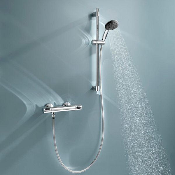 Комплект смесителей для душа с термостатом Grohe QuickFix UA202503TS CV030629 фото