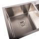 Кухонная мойка Platinum Handmade HDB 780х430х230 на две чаши (квадратный сифон, 3.0/1.0) 36731 фото 3